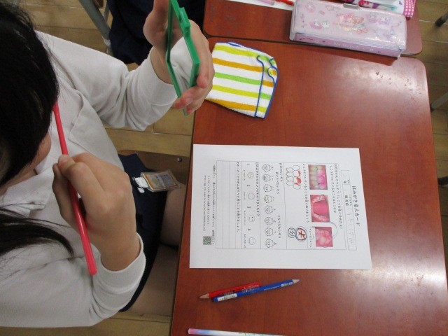 自分の歯をみがいてみよう