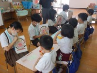 歯みがきの様子