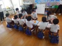 はみがきの様子