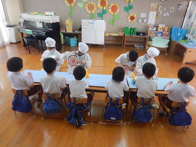 歯みがきの様子
