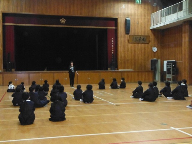 看護当番の先生から