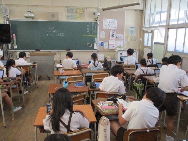 ４組漢字ドリルと物語文作成