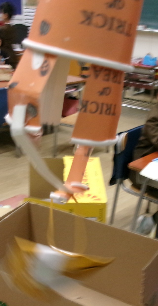 クレーンでキャッチ！