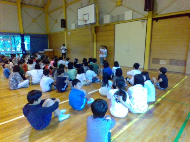 朝の集会