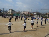 今日から始まったなわとび週間