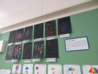 2年生　クレヨン花火