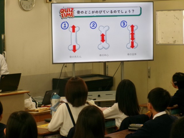 保健指導の様子