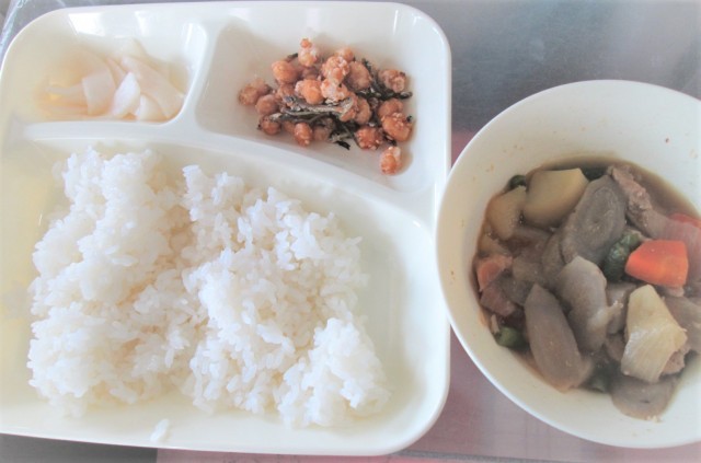 今日の給食
