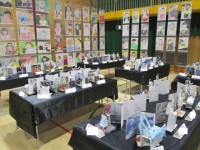 ６年生の展示コーナー