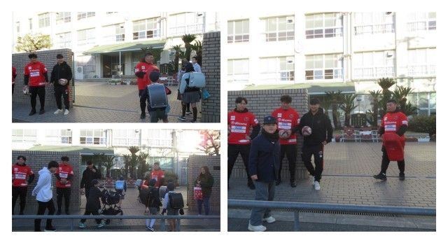 さあ、タックルして！