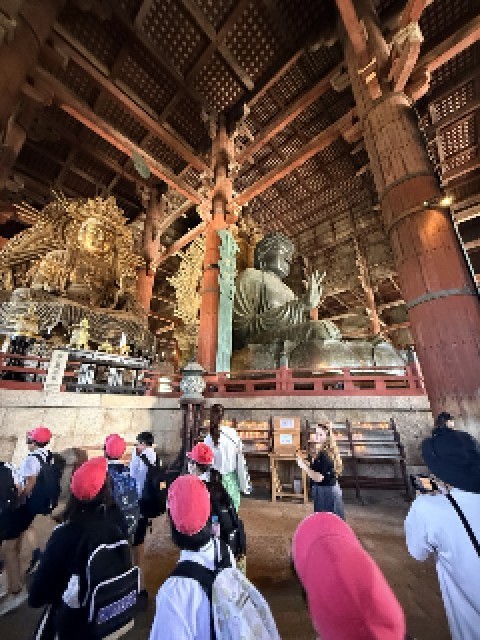 大仏の大きさにびっくり！