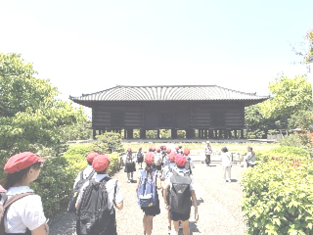 正倉院に到着