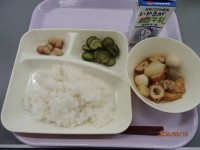 ３月１３日の給食