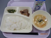 ４月１５日の給食