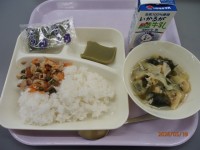 ５月１９日の給食