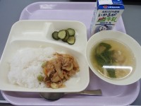 ７月７日の給食