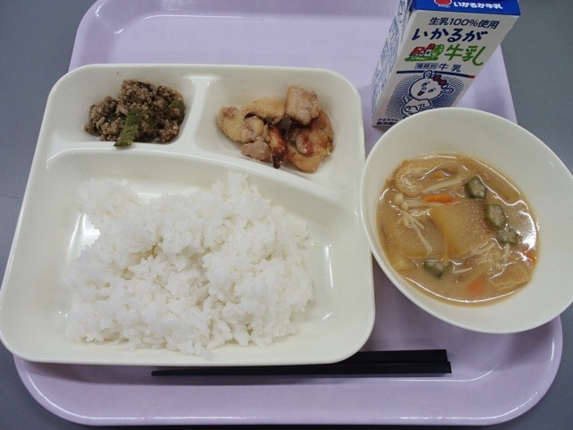 ９月３日の給食