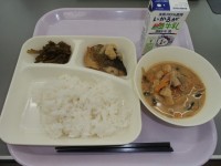 １０月１日の給食