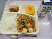 １０月２１日の給食