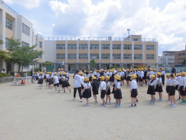 津波を想定して３階に避難