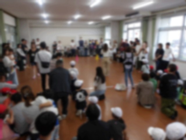 １年生　お玉リレー