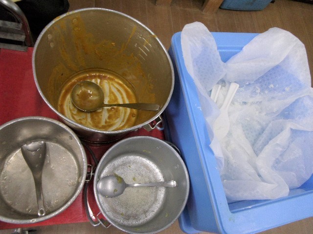 おいしくってあっという間に空っぽです