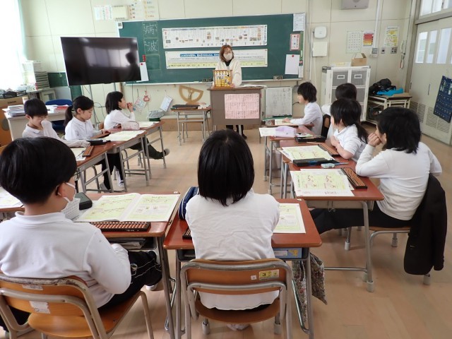 そろばん指導
