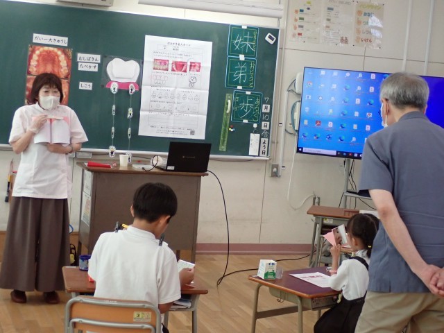 歯みがき指導
