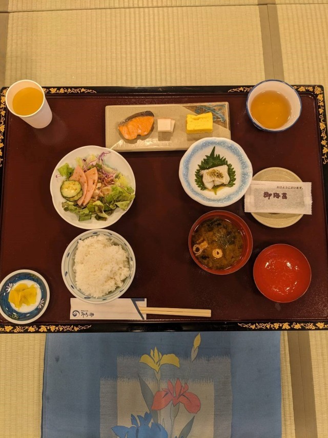 本日の朝食です！