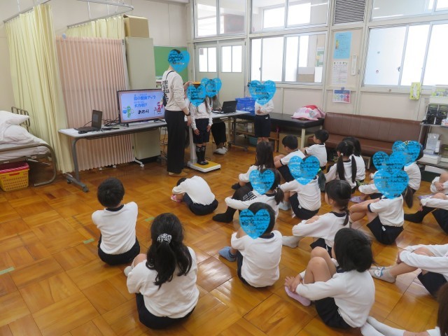 ２年生の発育測定１