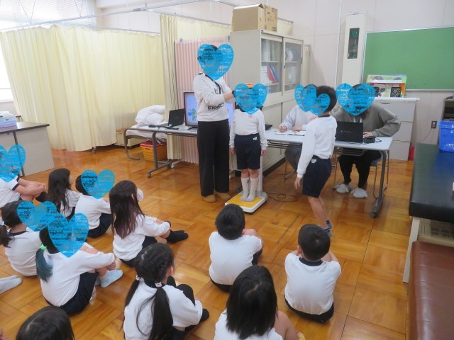 ２年生の発育測定２