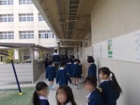 １年生　校内見学