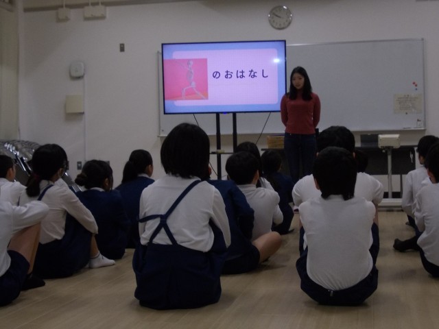 ６年生　発育測定、保健指導