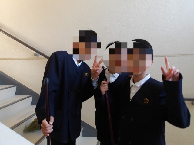 階段清掃４