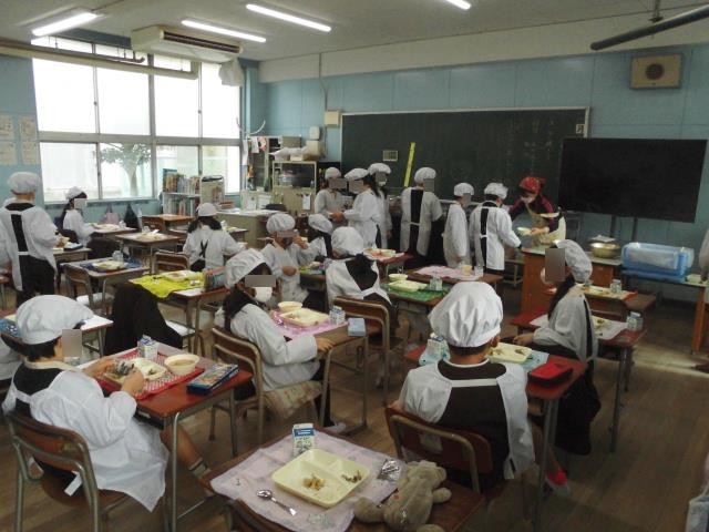 教室での様子②です。