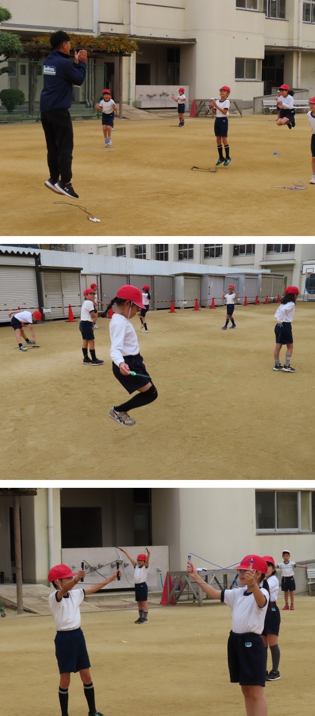 最後は決めのポーズ