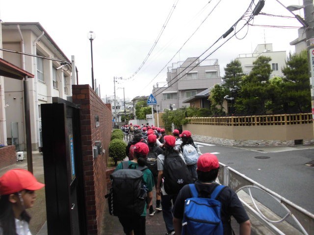 雨も上がり　さあ出発