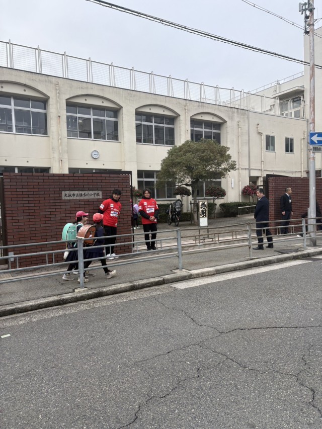 元気なあいさつ！