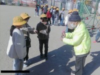 始めにマッチの使い方を教わりました。