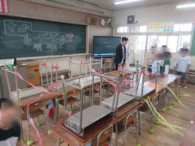 ２－２「すがレーザーゲーム」