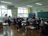 「５年生の学習のようす」