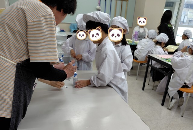 １年生の牛乳おかわり