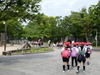長居公園に到着しました