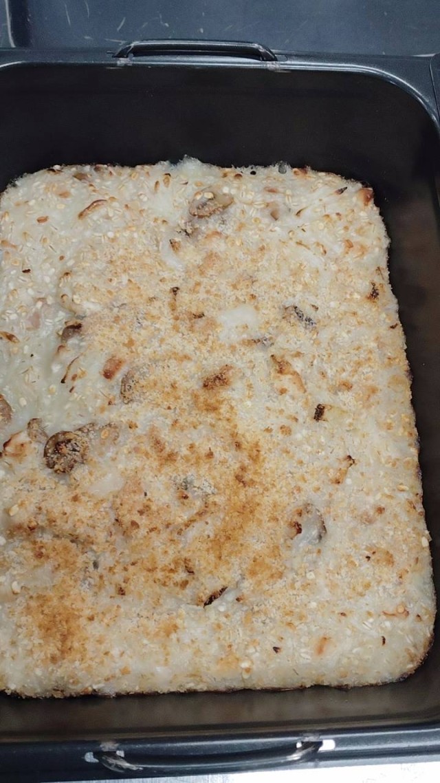 押麦のグラタン