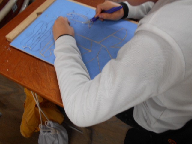 ５年図工（版画）