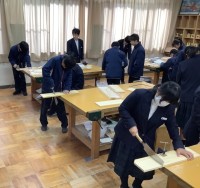 1年生　技術の授業