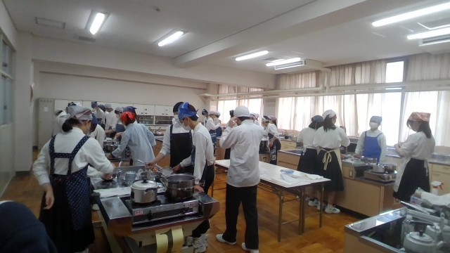 班別では協力体制が整っていました。