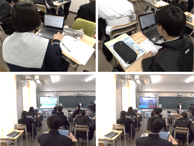 ２年生英語・理科