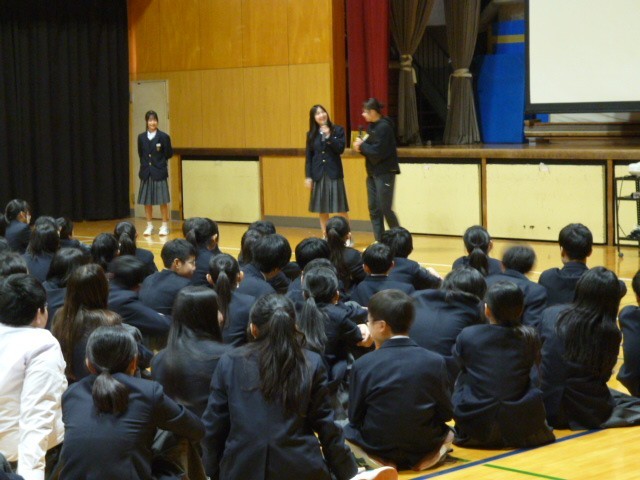 ロールプレイの様子（１年生）