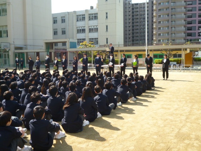 ２年の学年担当教職員